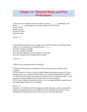 CH16 Revision - Fin - Chapter 16 Capital Structure Practice Exercise I ...