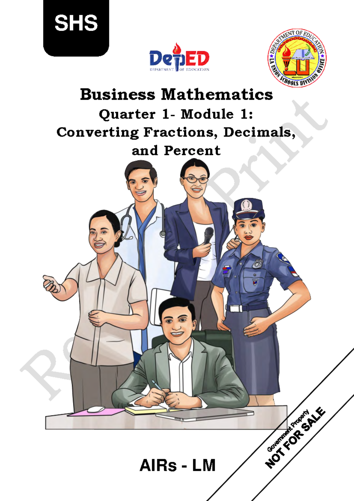 Bus Math Q1 Mod1 - ASAFA - SHS Business Mathematics Quarter 1- Module 1 ...