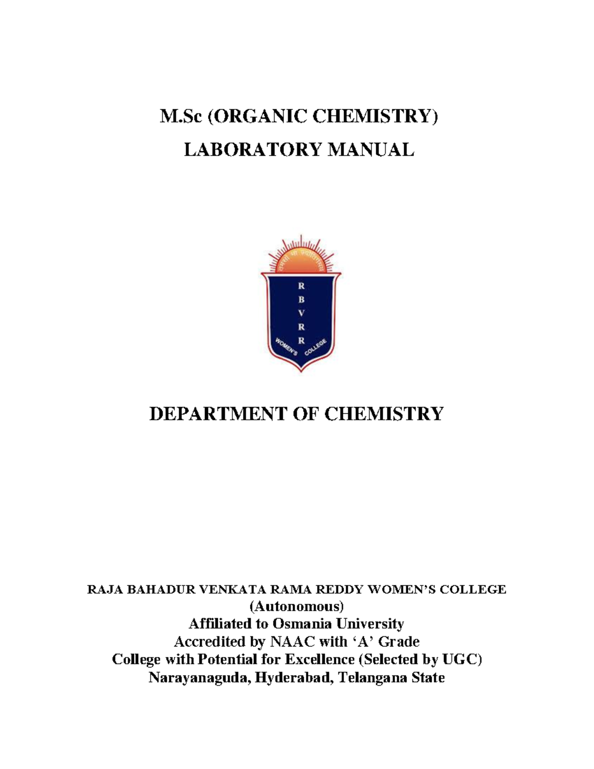 Final FILELaboratory Manual Chemistry Practical Wooksheet M