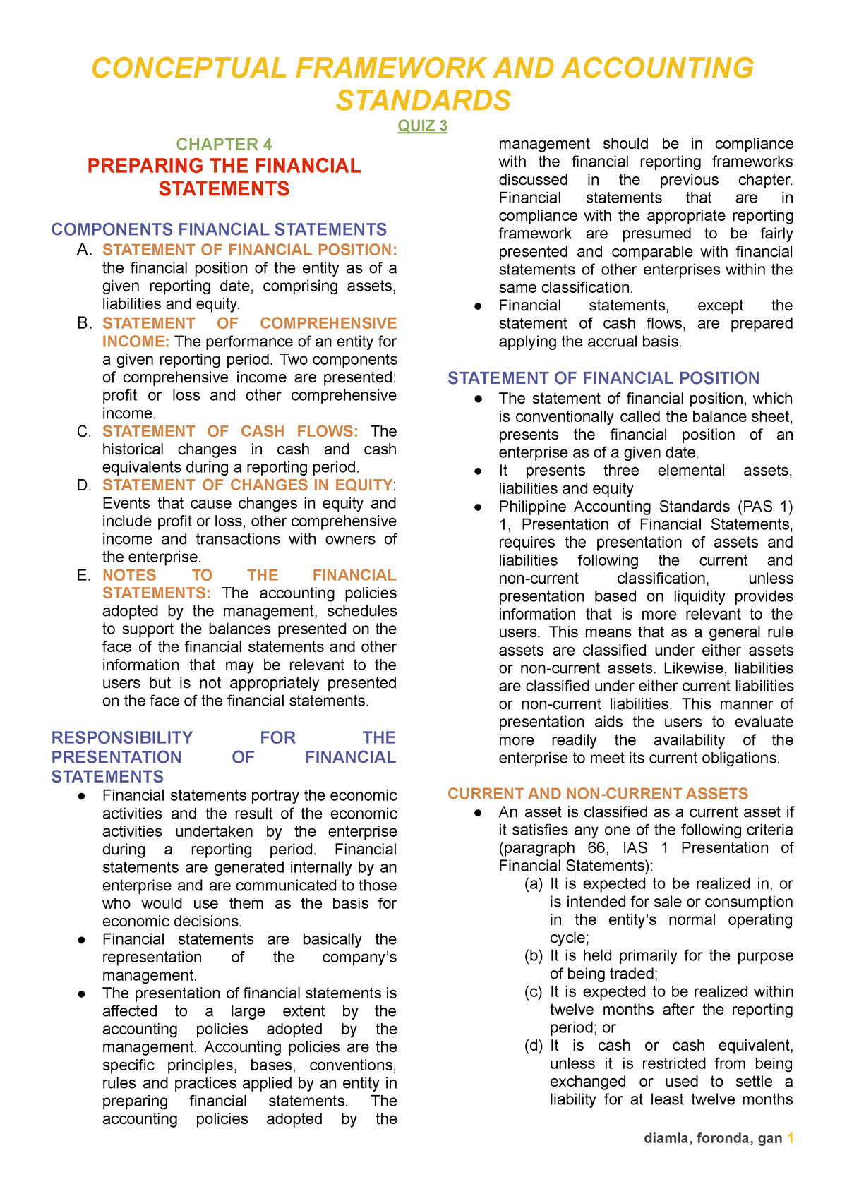 3-CFAS - Cfas Reviewer - CONCEPTUAL FRAMEWORK AND ACCOUNTING STANDARDS ...