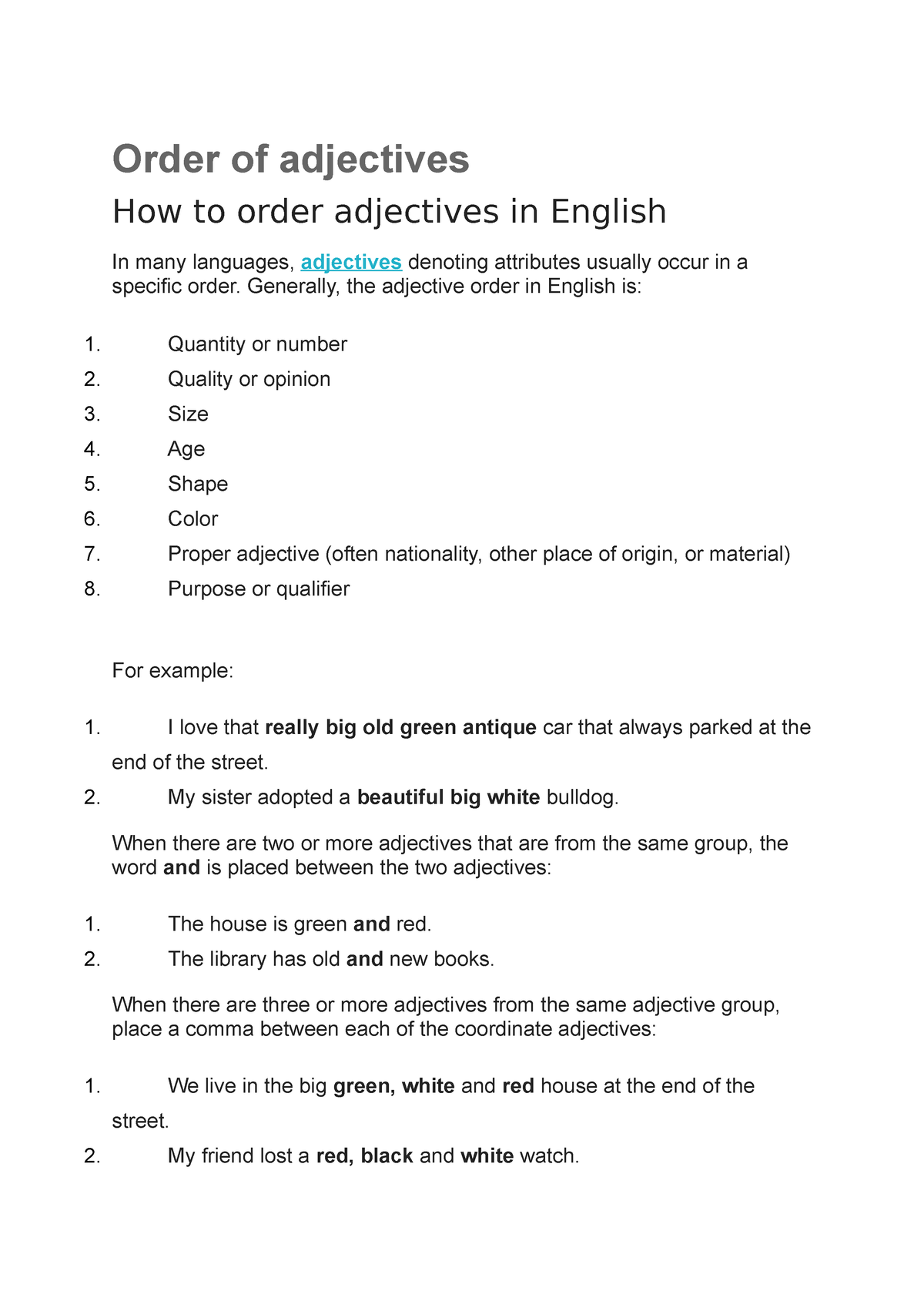 Adjective Clause | Useful Examples of Adjective Clauses • 7ESL