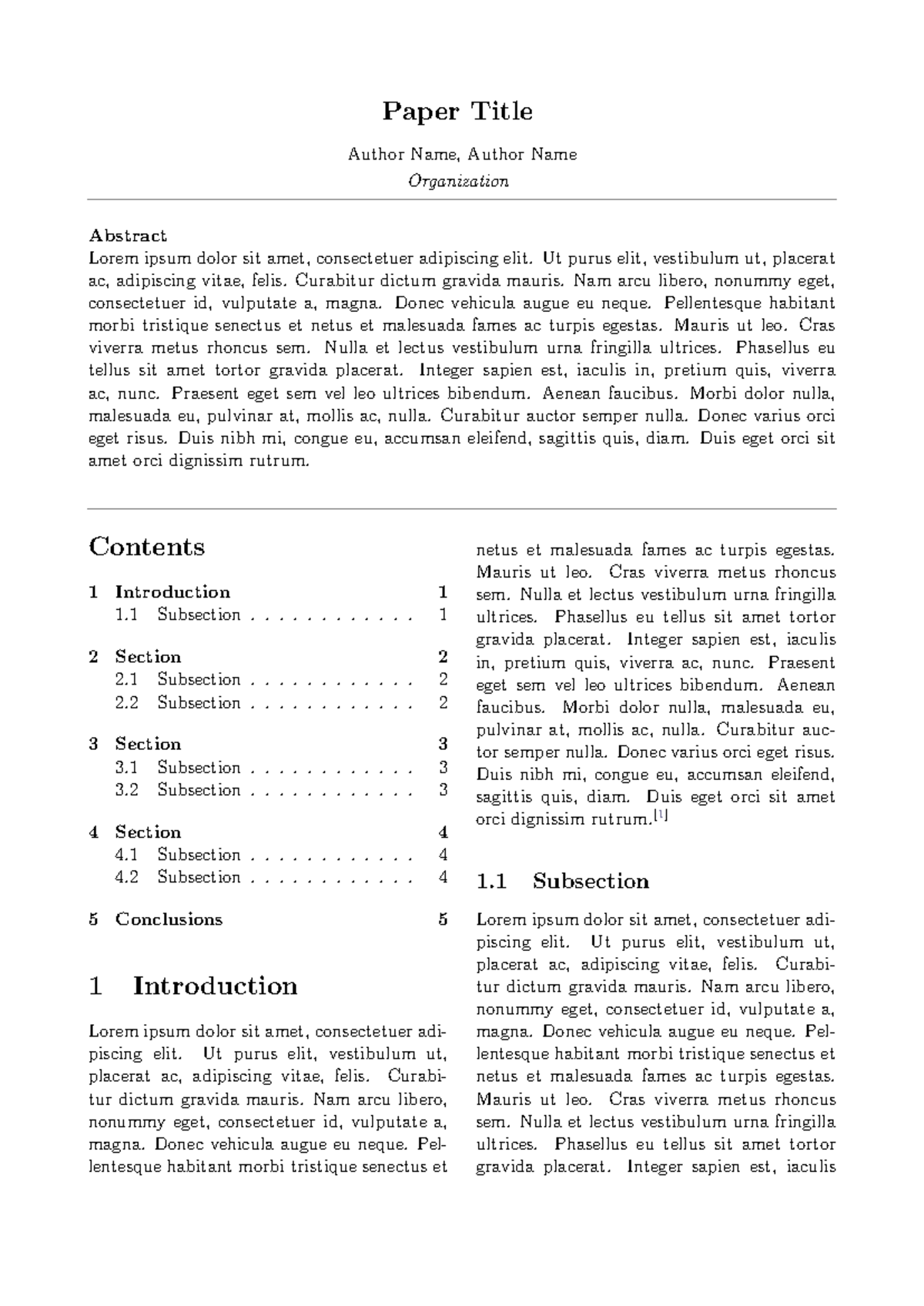 BSF Report Template - asas - Paper Title Author Name, Author Name ...