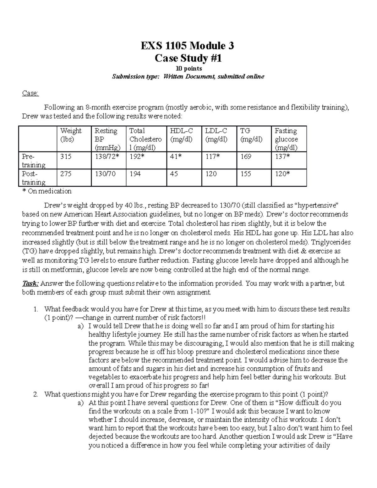 Module+3+Case+Study+2 - EXS 1105 Module 3 Case Study 10 points ...