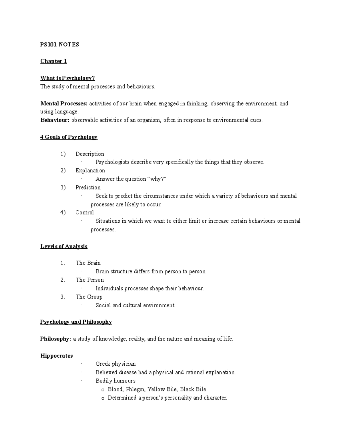 ps-101-notes-1-ps101-notes-chapter-1-what-is-psychology-the-study