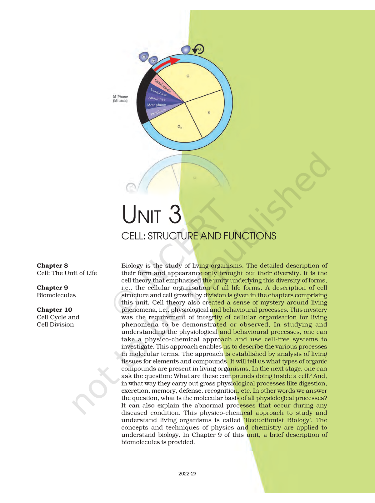 Kebo108 - Biology - UNIT 3 Biology Is The Study Of Living Organisms ...