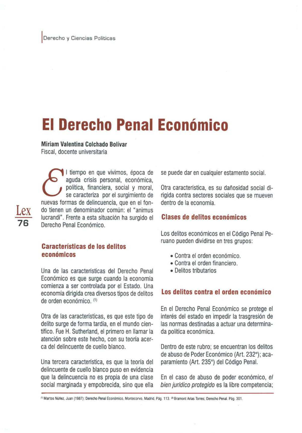 Dialnet-El Derecho Penal Economico-7662891 - Derecho Penal III (Derecho ...