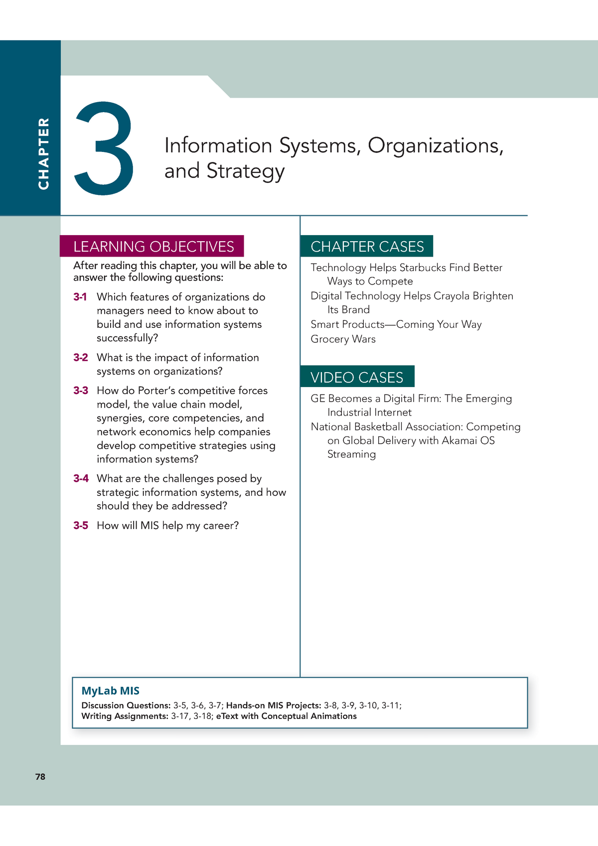 Chapter 03 - Information Systems, Organizations, And Strategy - 78 ...