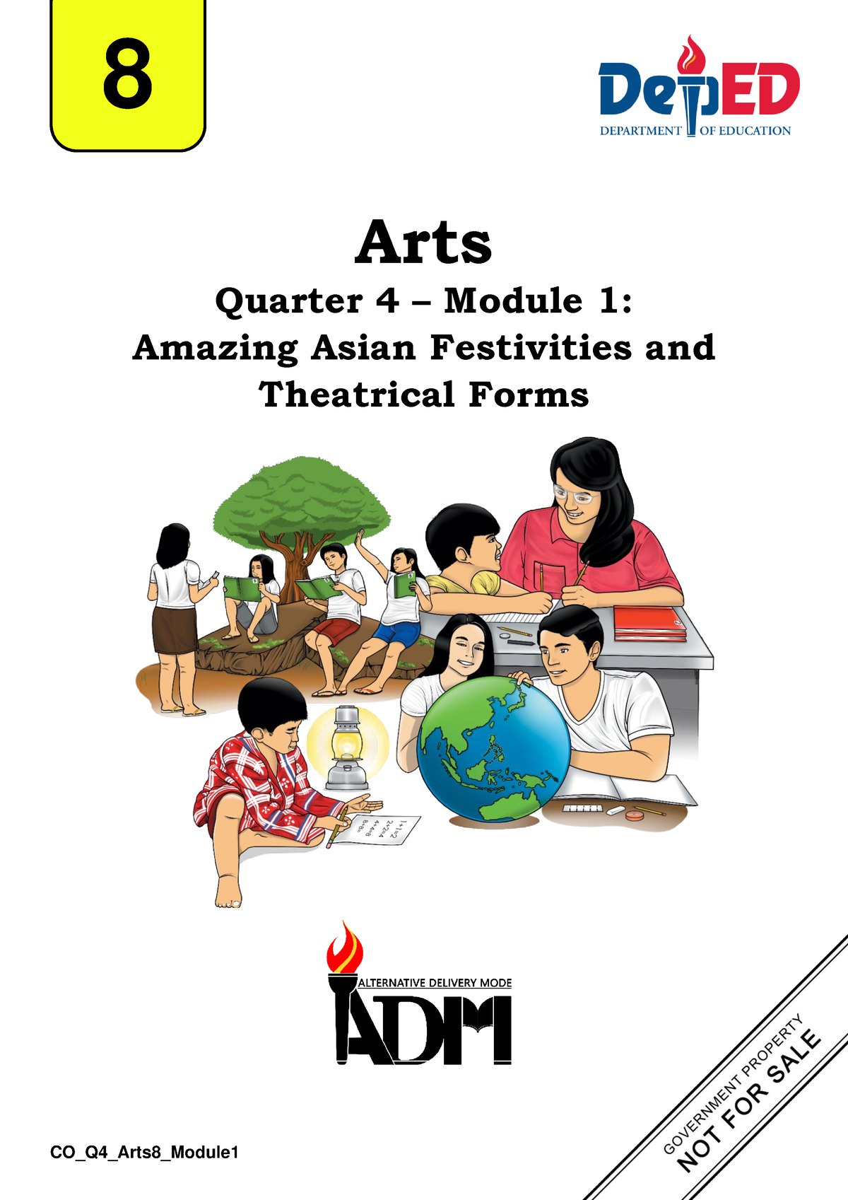 Arts 8 Q4 M1 Amazing Asian Festivities And Theatrical Forms Arts