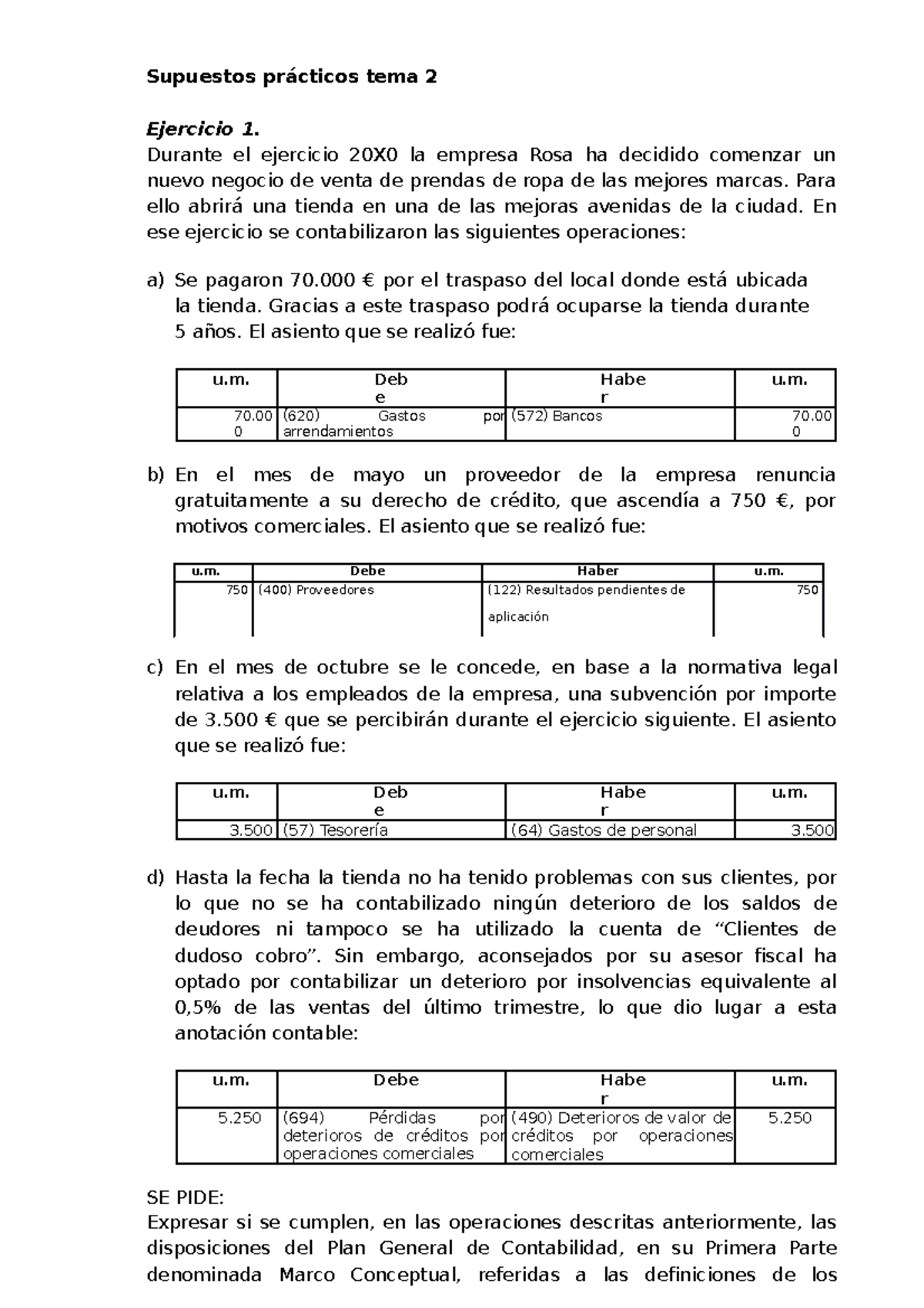 Supuestos Pr Ã¡cticos Tema 2-3 - Supuestos Prácticos Tema 2 Ejercicio 1 ...