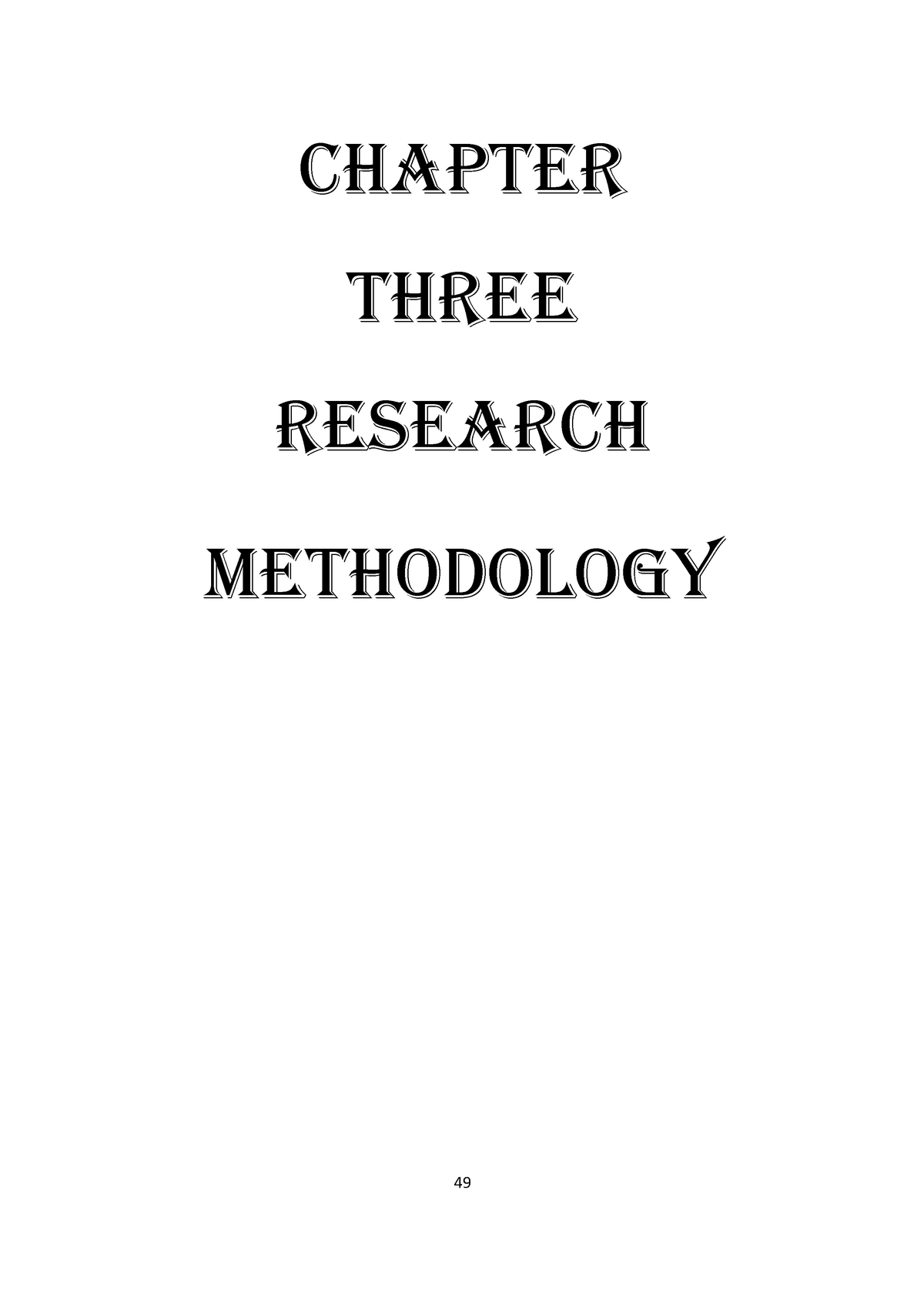 07 Chapter 3 - Lecture Notes - Chapter- Research Methodology 3 - Studocu