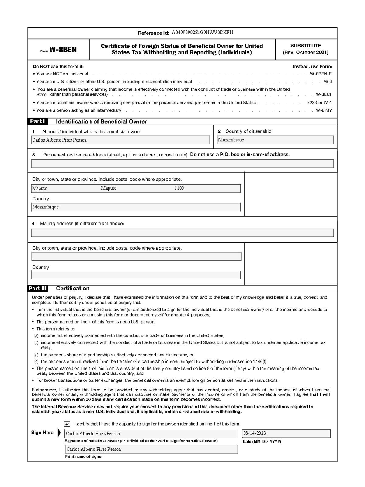 Tax-interview - its avbboure - Reference Id: SUBSTITUTE (Rev. October ...