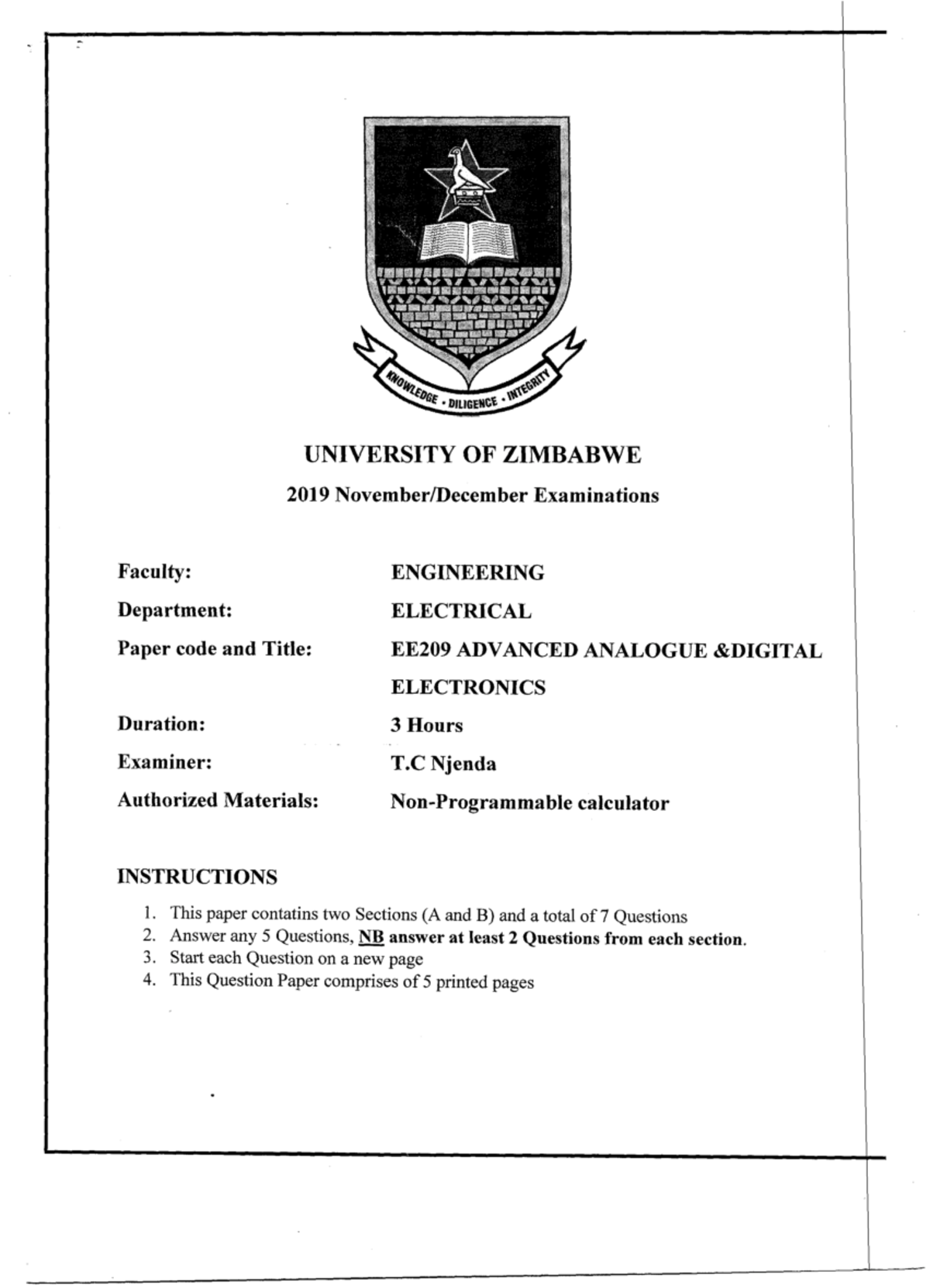 university of zimbabwe thesis repository