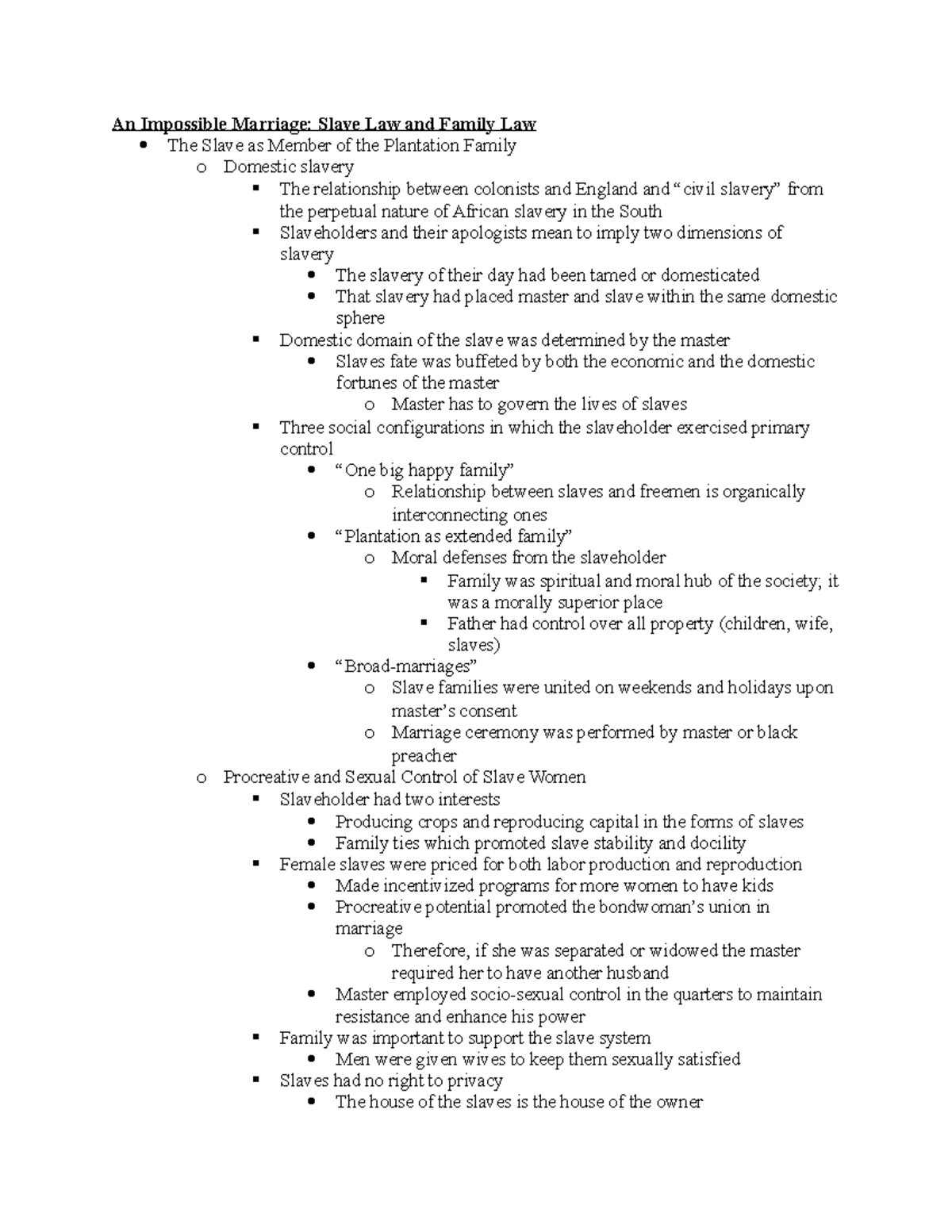 Impossible Marriage Slave Law picture