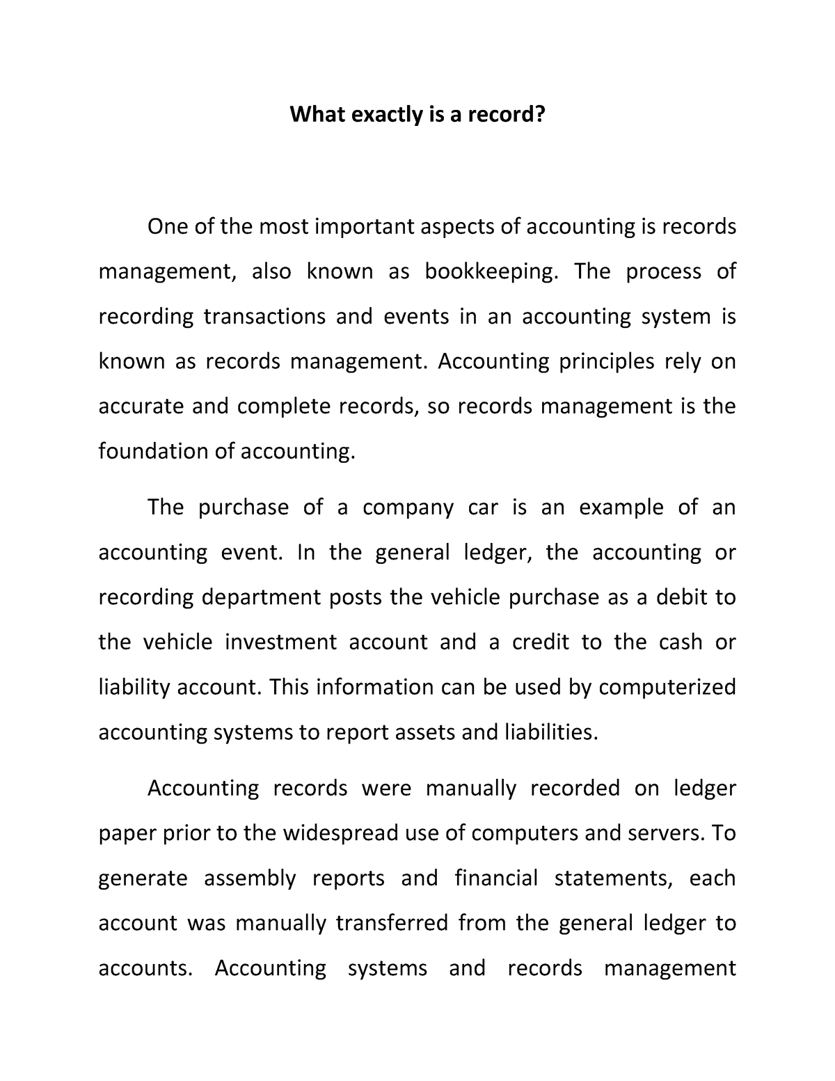 what-exactly-is-a-record-the-process-of-recording-transactions-and