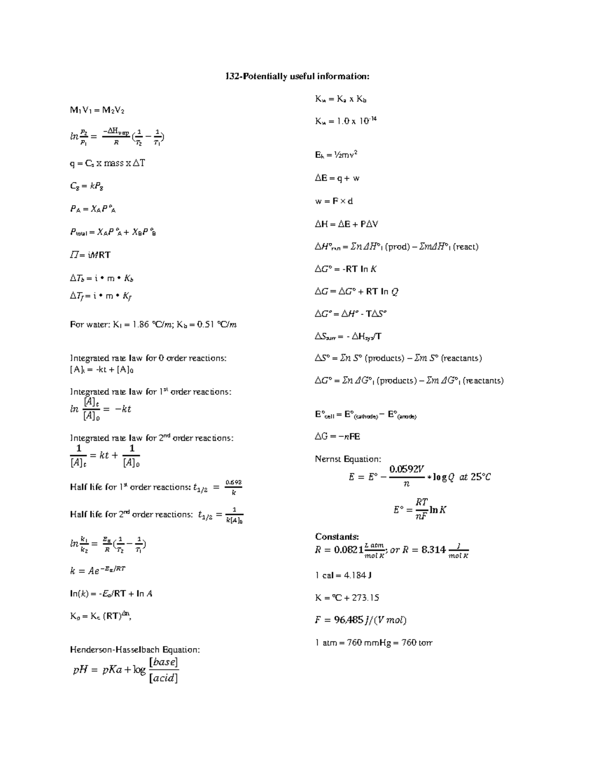 chem132-equation-sheet-f2023-132-potentially-useful-information-m