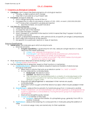 Unit 1 Textbook Reading Notes - Chapter 1 : Intro to the Chemistry of ...