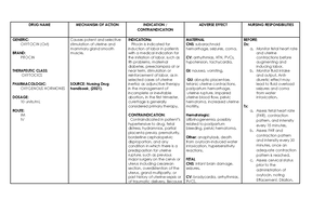 CHN Overview 113 2021 - COMMUNITY HEALTH NURSING UNIT 1 – CHN: An ...