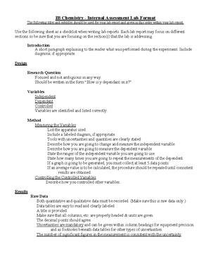 Error Analysis Example in Titration - Chem 3300 - Studocu