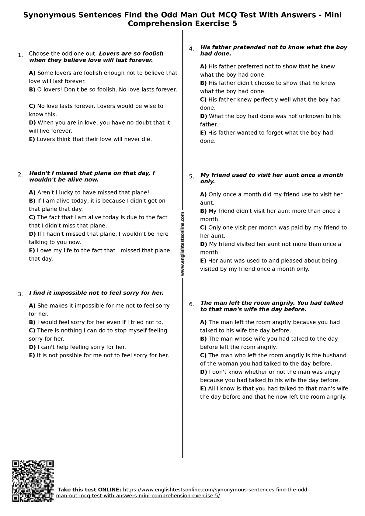 568-synonymous-sentences-find-the-odd-man-out-mcq-test-with-answers