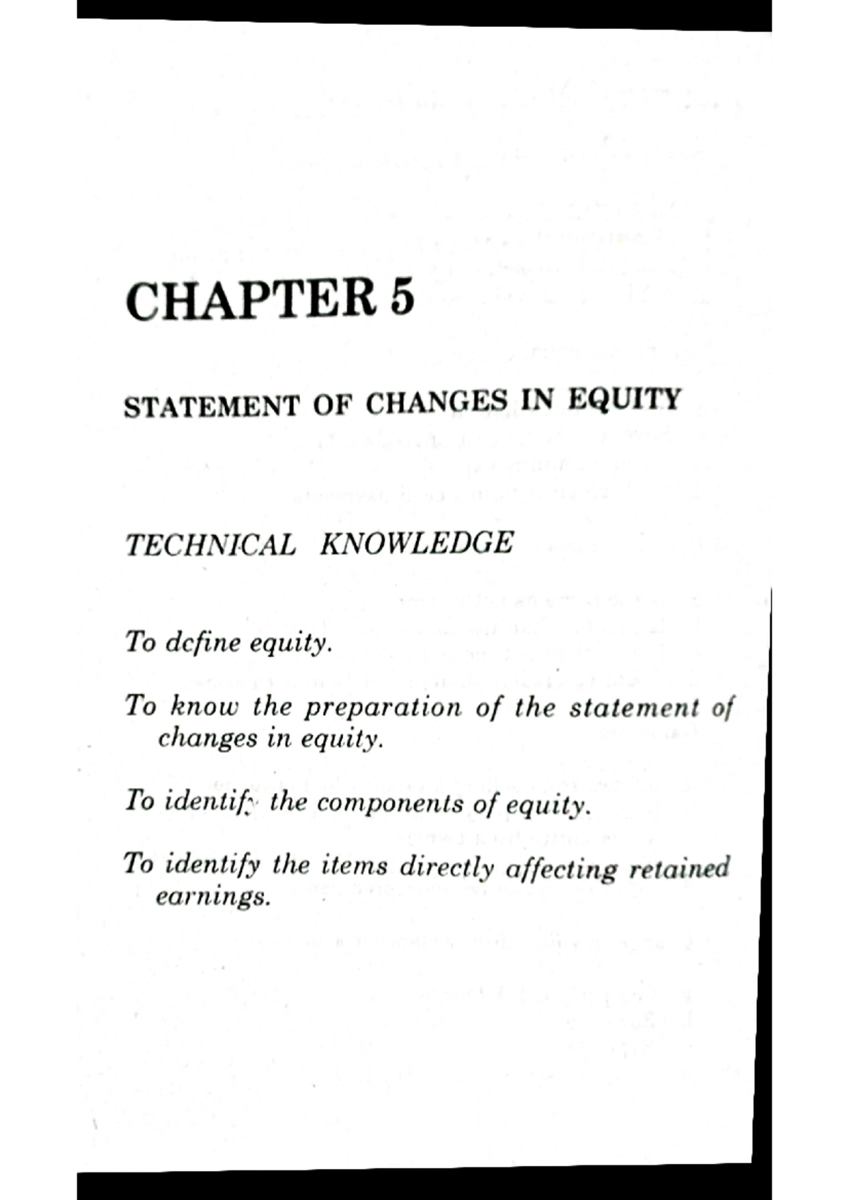 Statement of Changes In Equity - Intermediate Accounting - Studocu