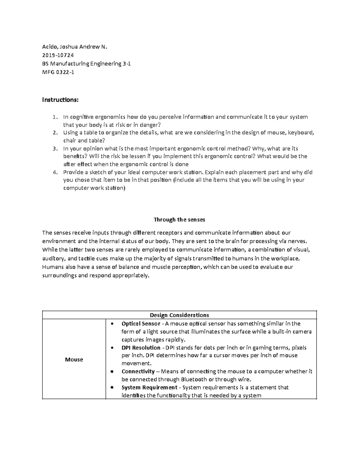 Acido HW5 Ergonomics - Assignment - Acido, Joshua Andrew N. 2019- BS ...