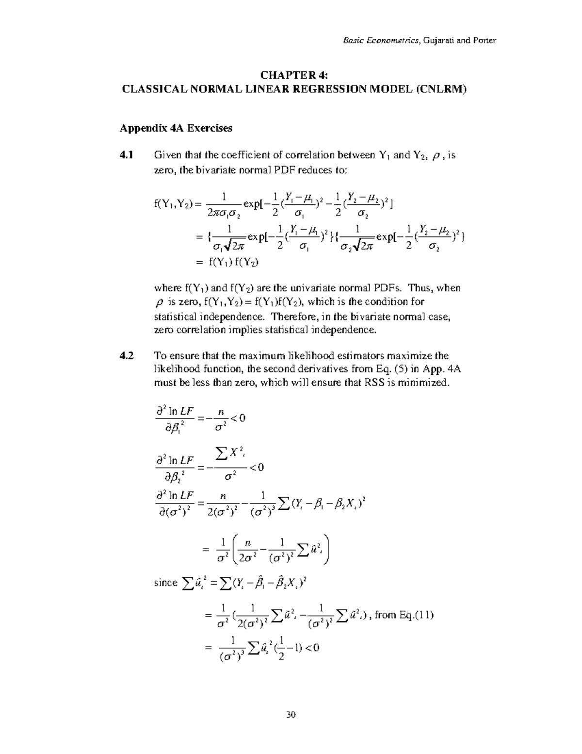CH04 ANSwer of problem sets - Basic Econometrics , Gujarati and Porter ...