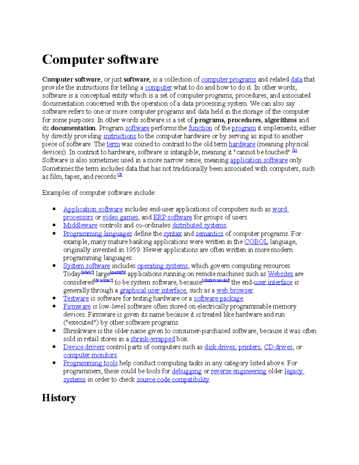 Computer software - Lecture notes 1 - Internal business strategy - KCAU ...