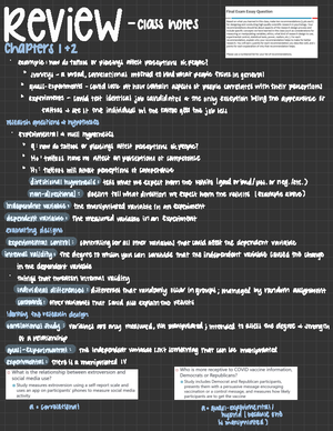 Psych 350-Chapter 4 Quiz - _____ Allow(s) For Observation And ...