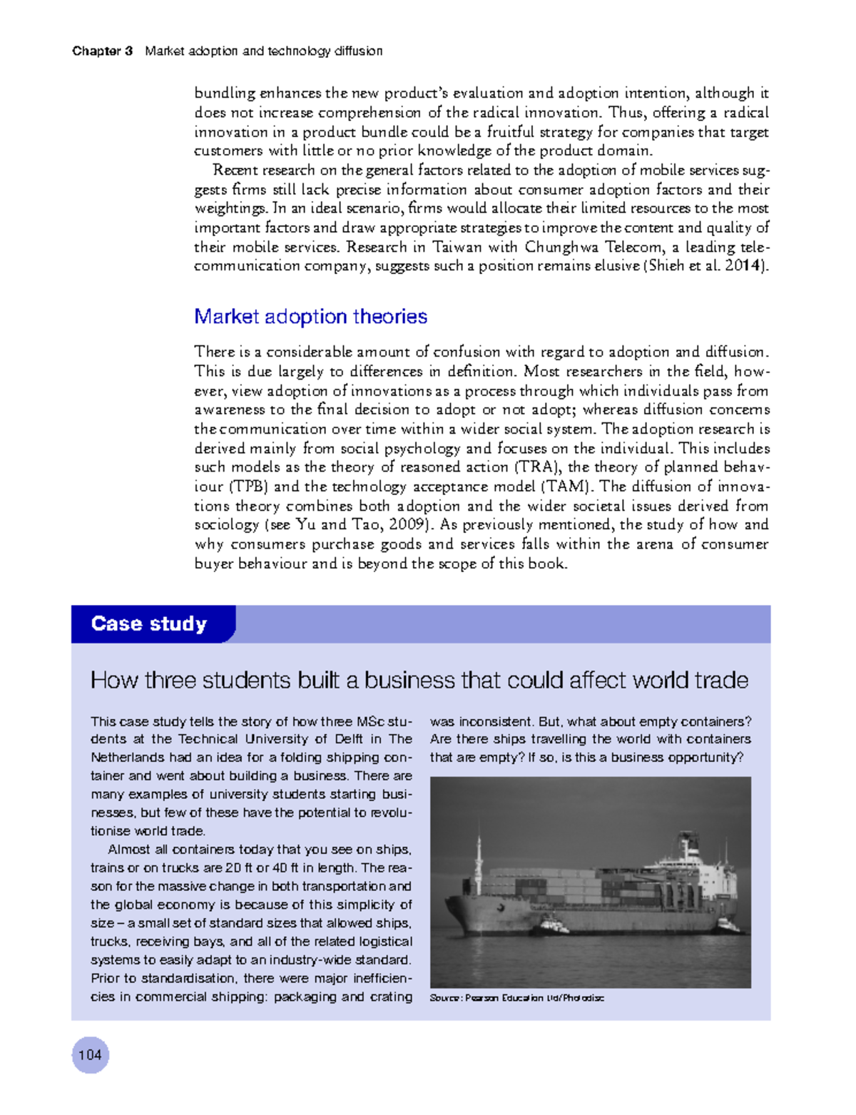 Case Study 3 - Chapter 3 Market adoption and technology diffusion ...
