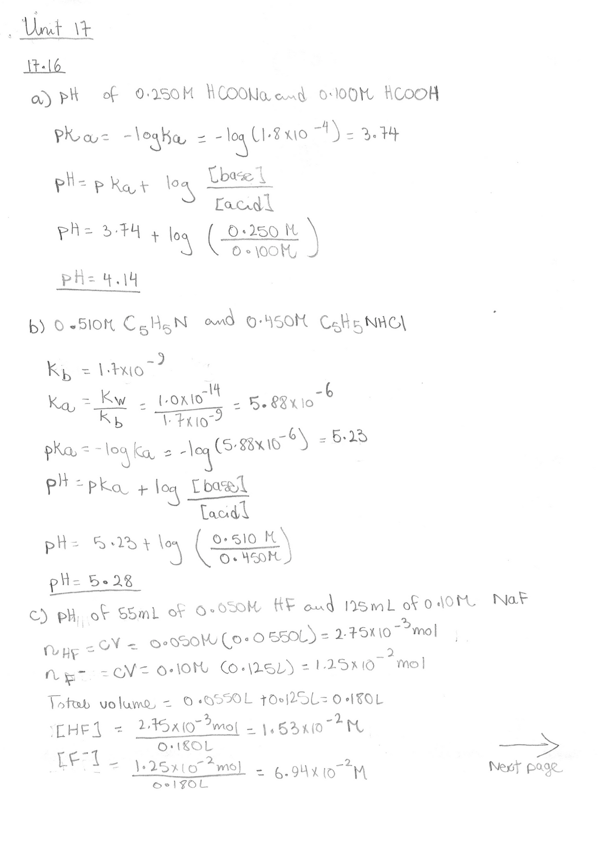 chem 218 assignment 1