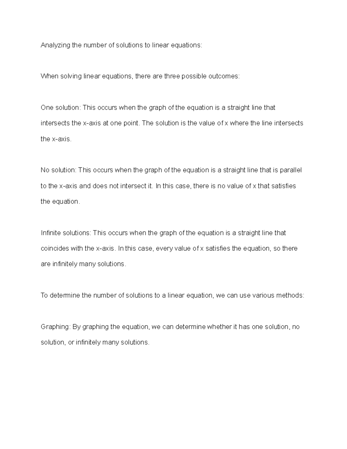 analyzing-the-number-of-solutions-to-linear-equations-the-solution-is
