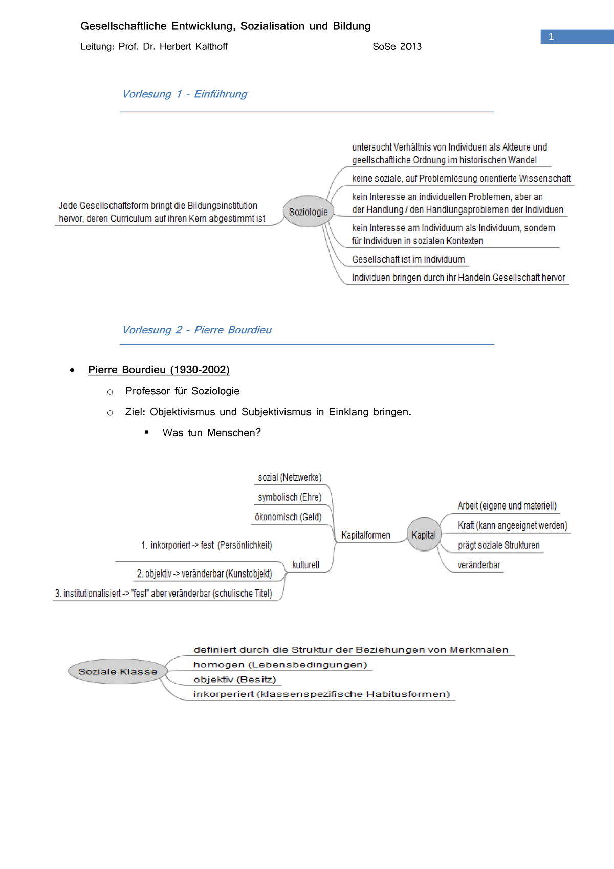 Soziologie Kalthoff Zusammenfassung - Gesellschaftliche Entwicklung ...
