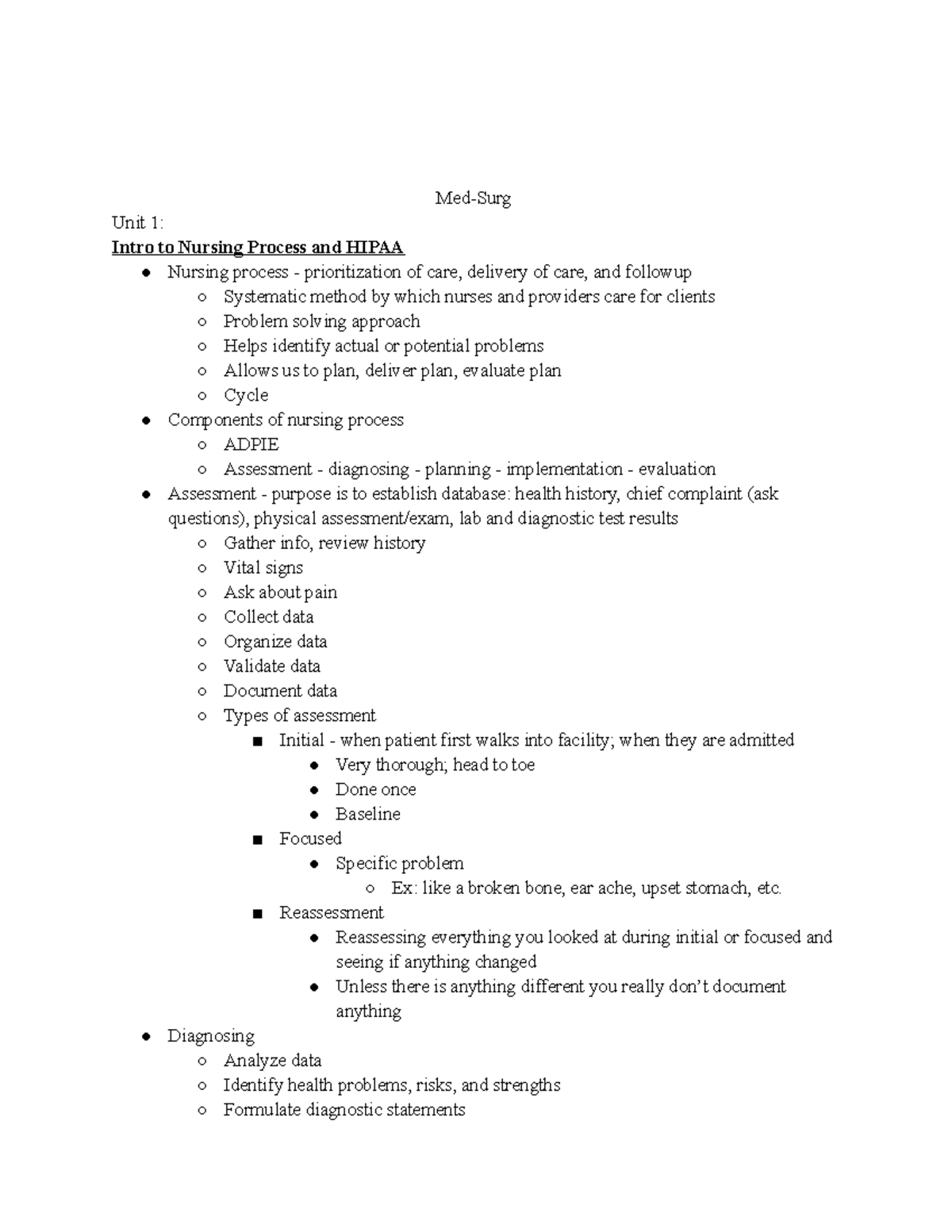 Med Surg Exam 2 - 2tqet8c
