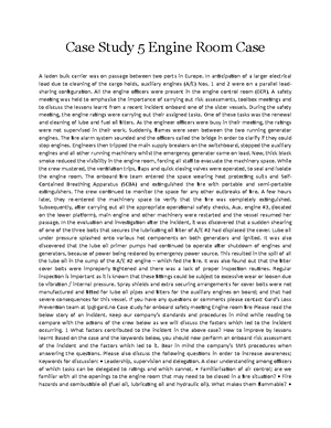 Case Study 6 Electrical Accident - Instruction: Act as the OSHA ...