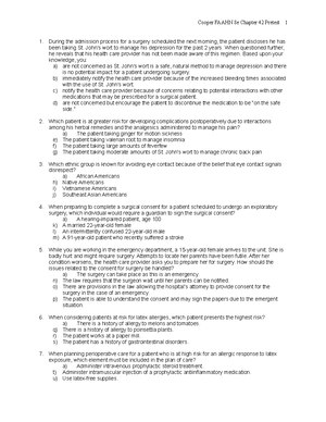 Chapter 036 - Cooper FAAHN 8e Chapter 36 Pretest 1 Which Is A Trait Of ...