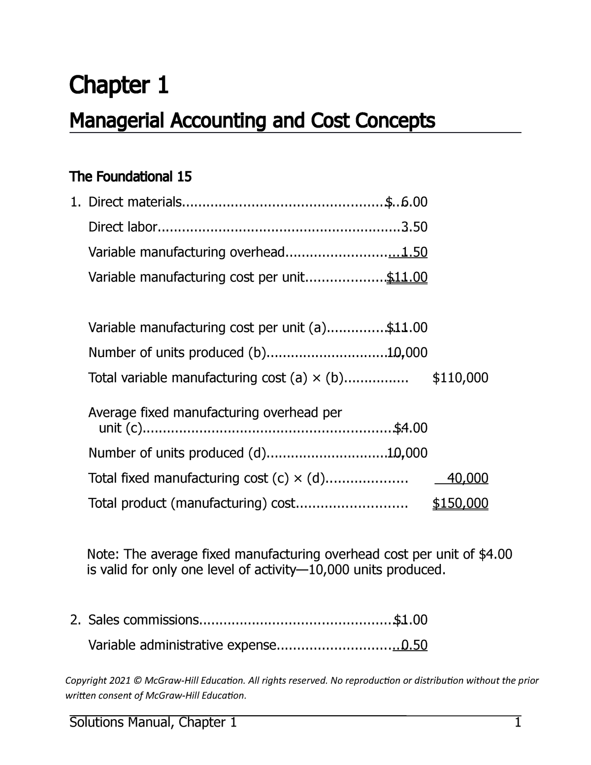 financial and managerial accounting assignment 01