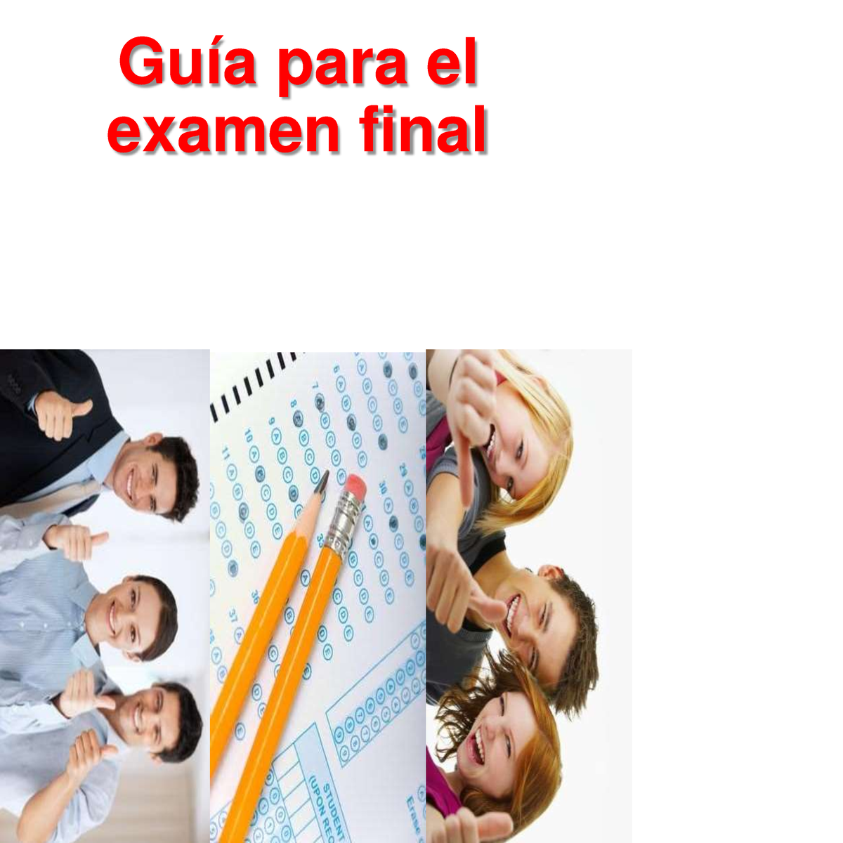 GUIA Examen Final Alumnos - Érica Profesional - Studocu