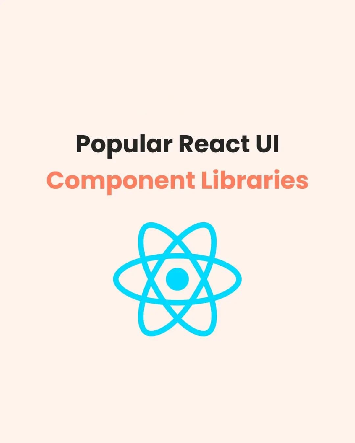 Popular React UI Component Libraries - AI Fundamentals - Studocu image.