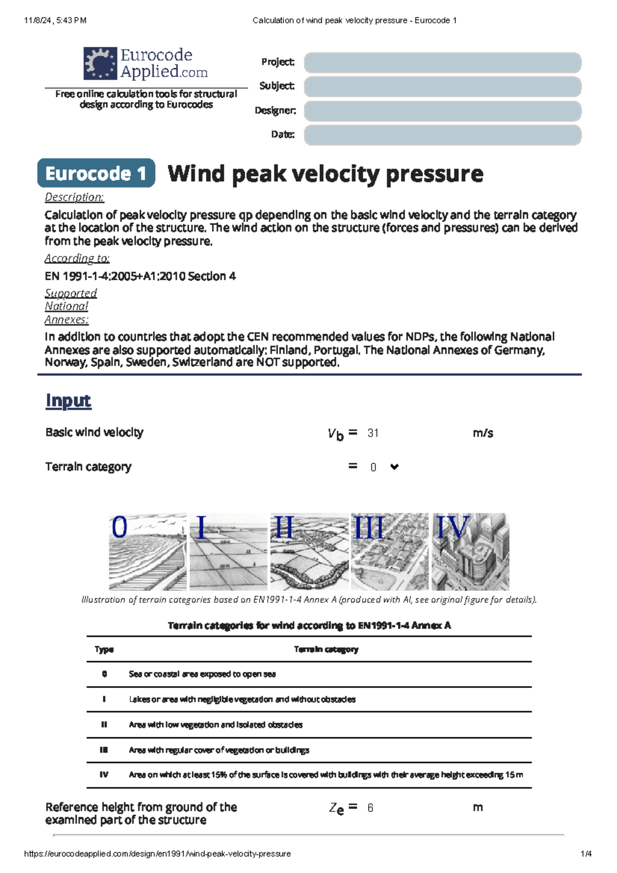 Wind Velocity Pressure Formula – Wind To Pressure Calculator – WLJZ