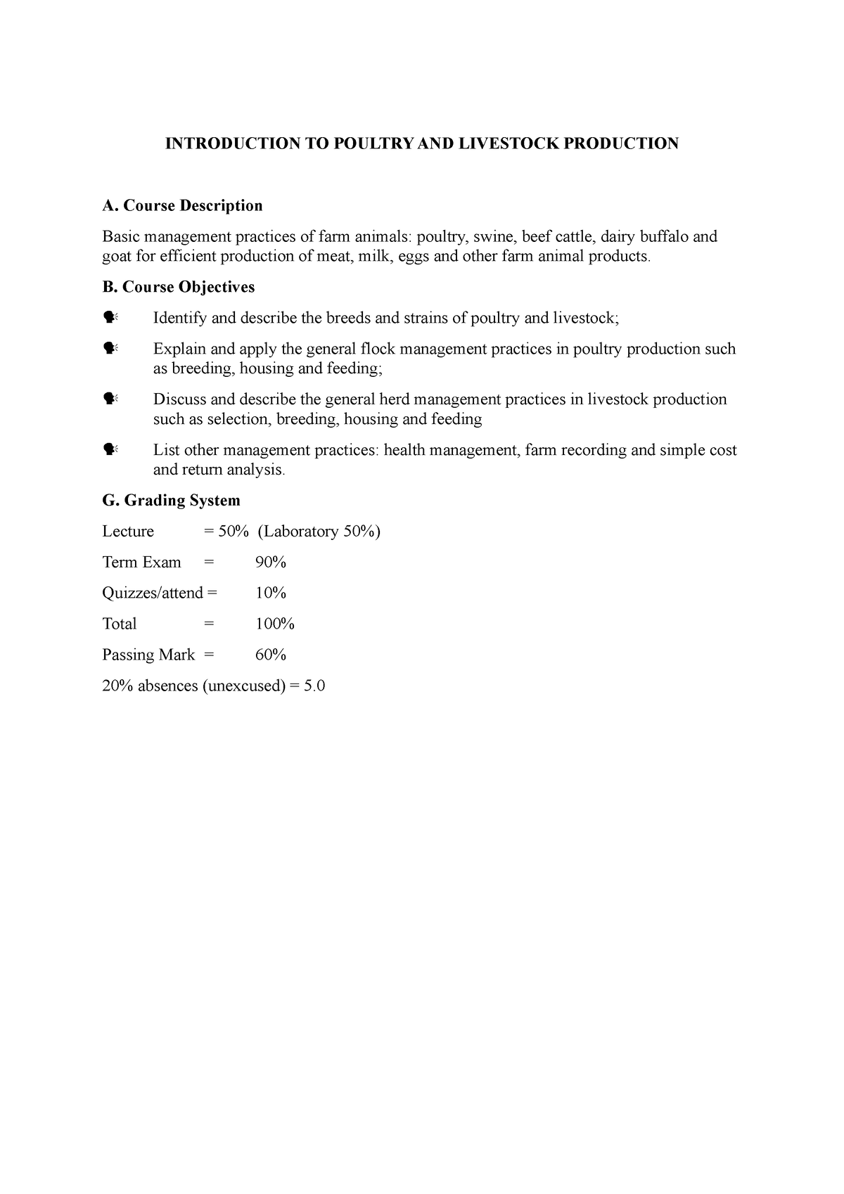 thesis title about poultry production