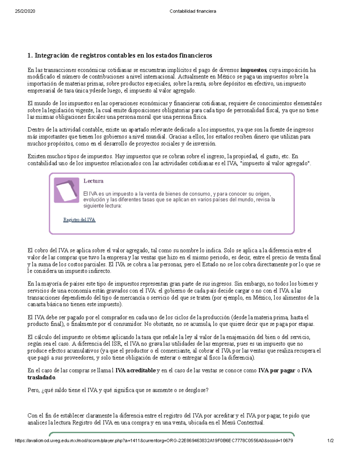 Contabilidad Financiera v2 Balance general y estado de resultados - 25 ...