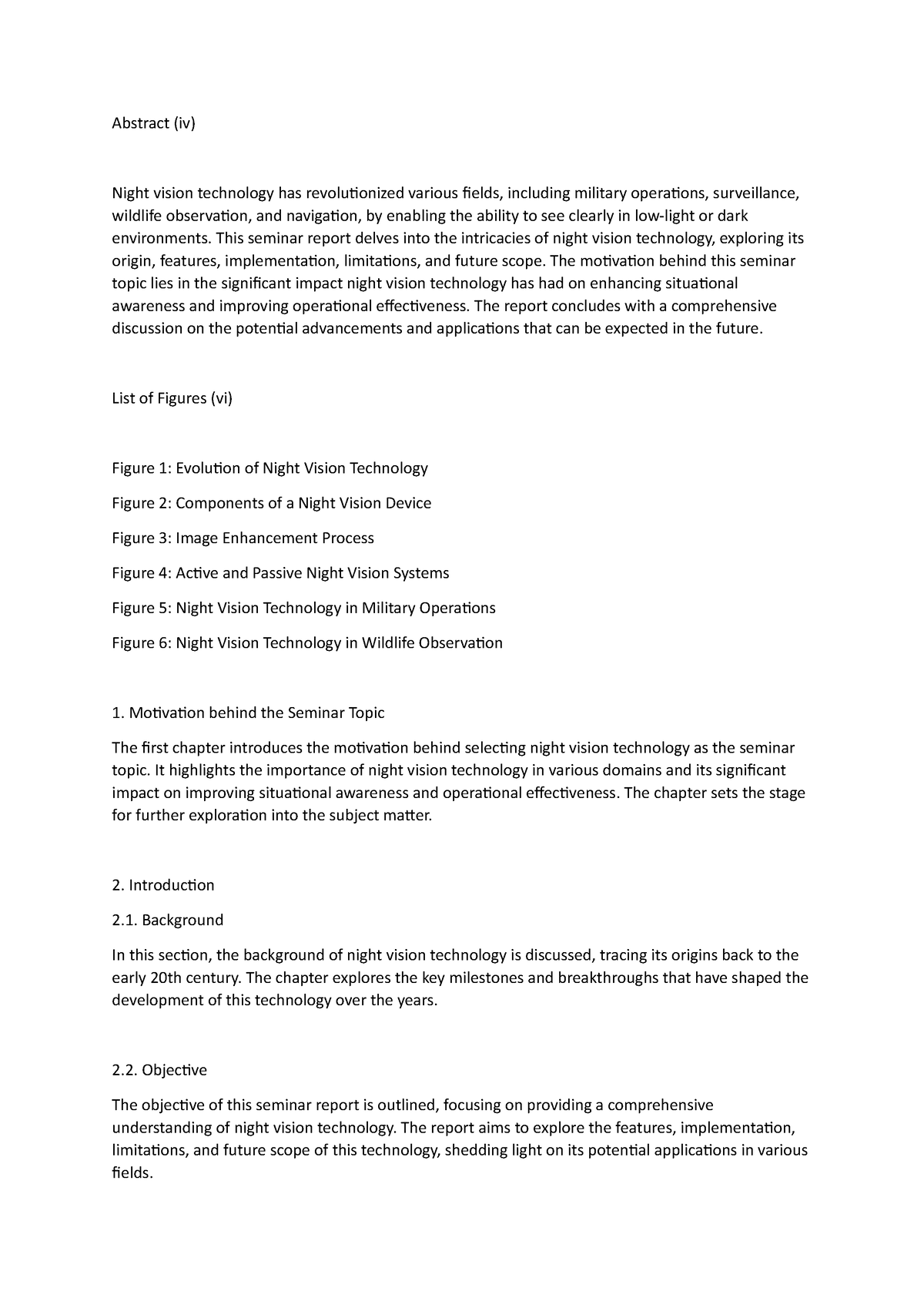 essay about technology vision document 2035