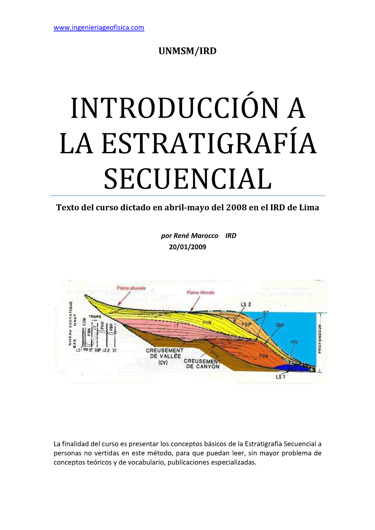 Estratigrafia Secuencial - - Studocu