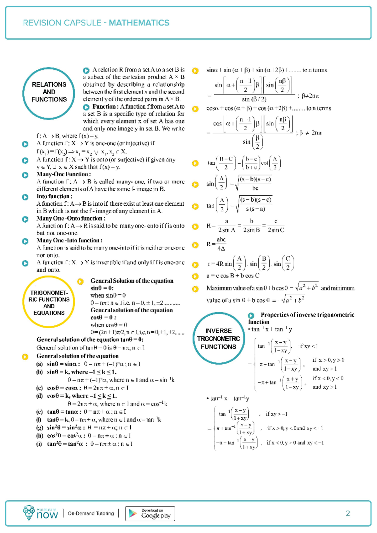 Math formula - Python - Studocu