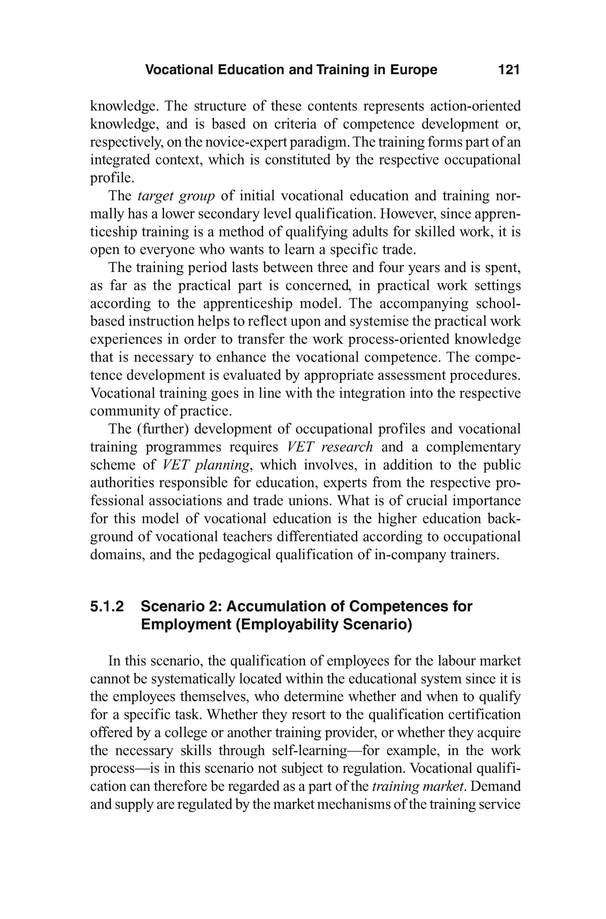 Technical And Vocational Education-46 - Knowledge. The Structure Of ...