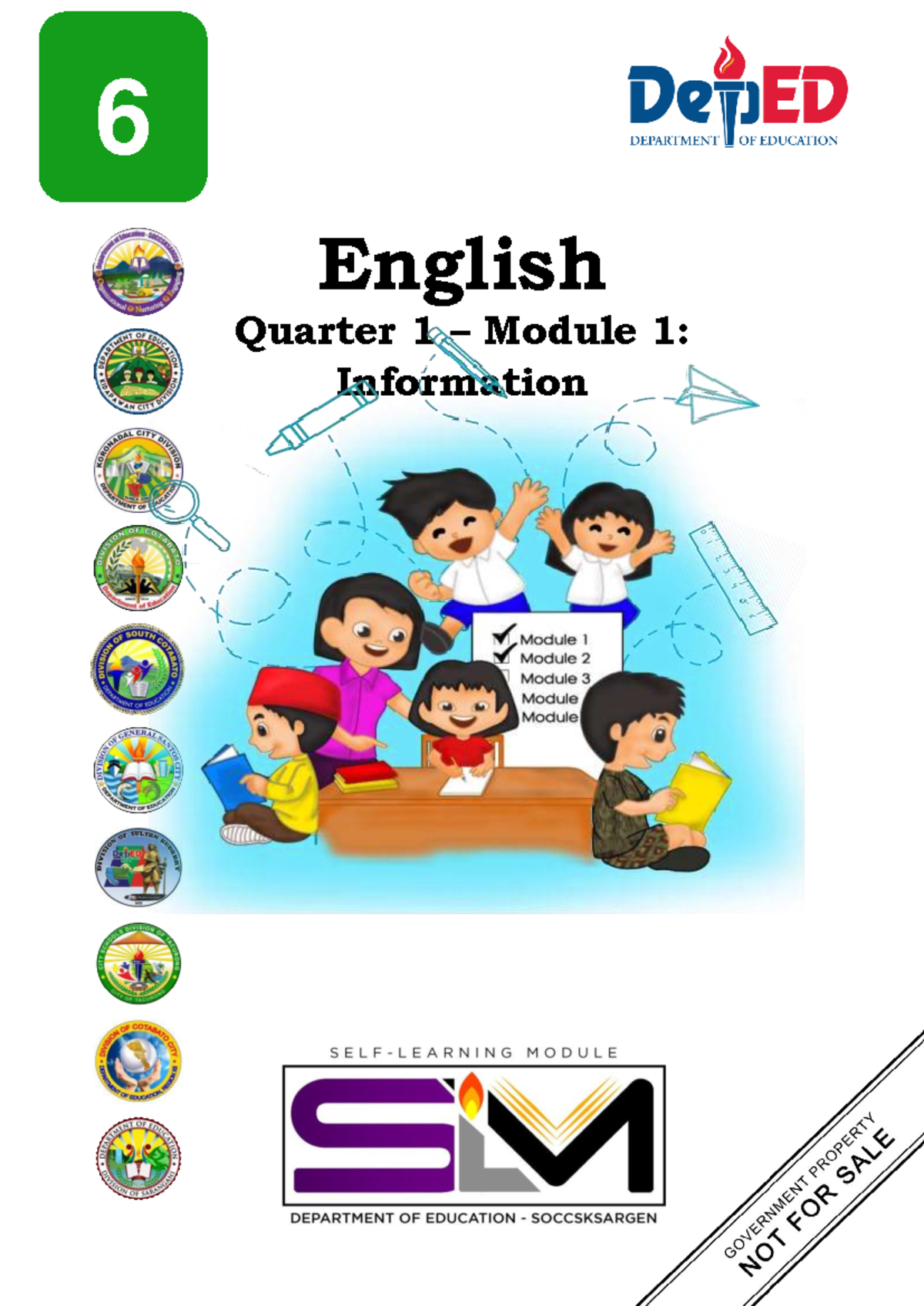 English 6 Q1 Mod1of8 Information 2 - English Quarter 1 – Module 1 ...