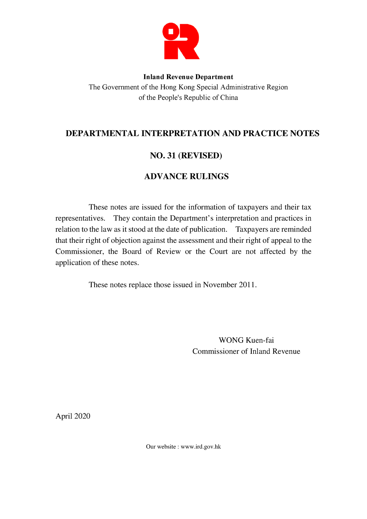 dipn31-ird-inland-revenue-department-the-government-of-the-hong