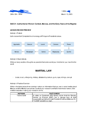 GEN 004 - SAS 5-9 - Orevillo - Name: John Joseph T. Orevillo Subject ...