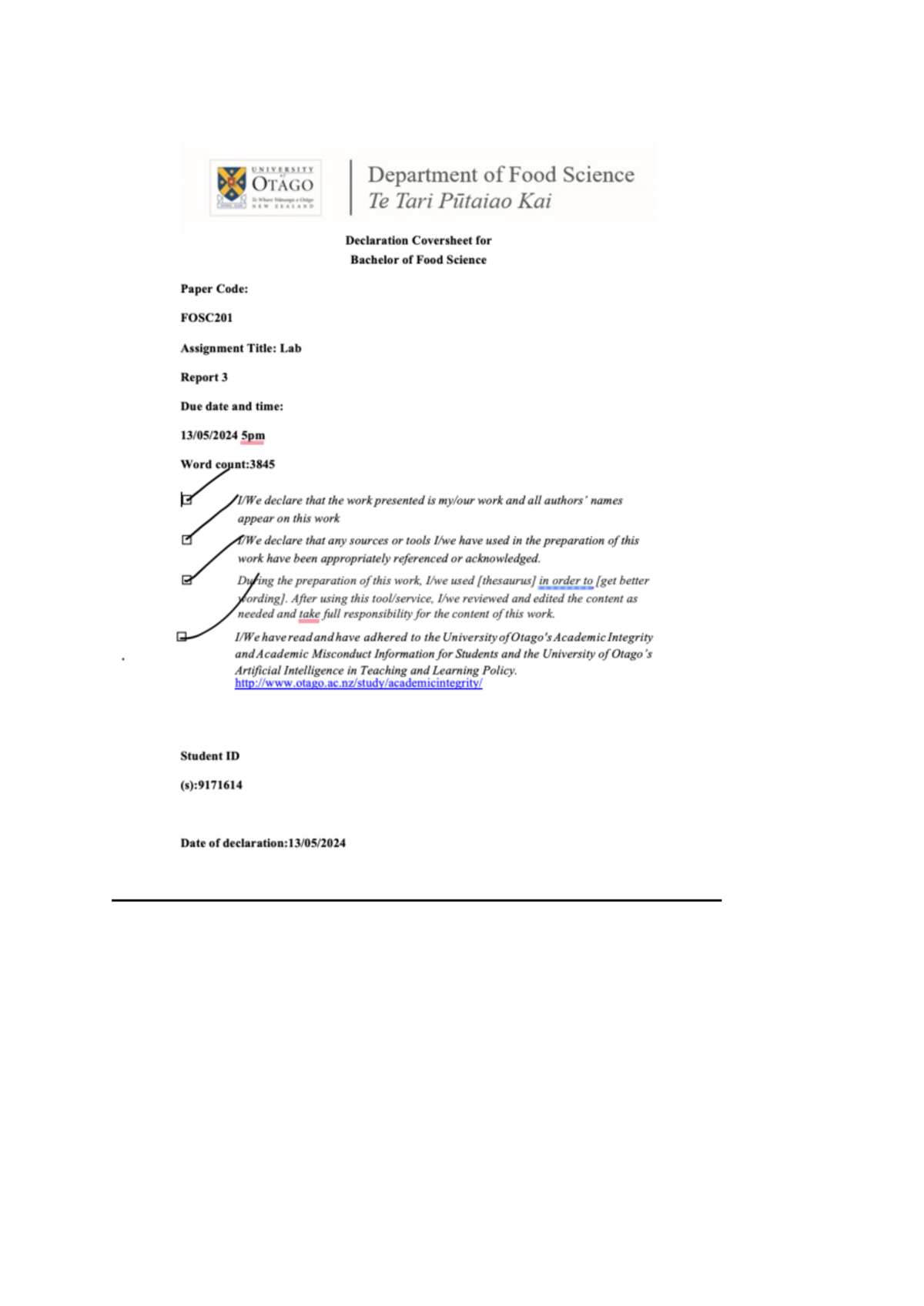 Protein Analysis of Milk Samples Bradford vs. Kjeldahl Methods Title