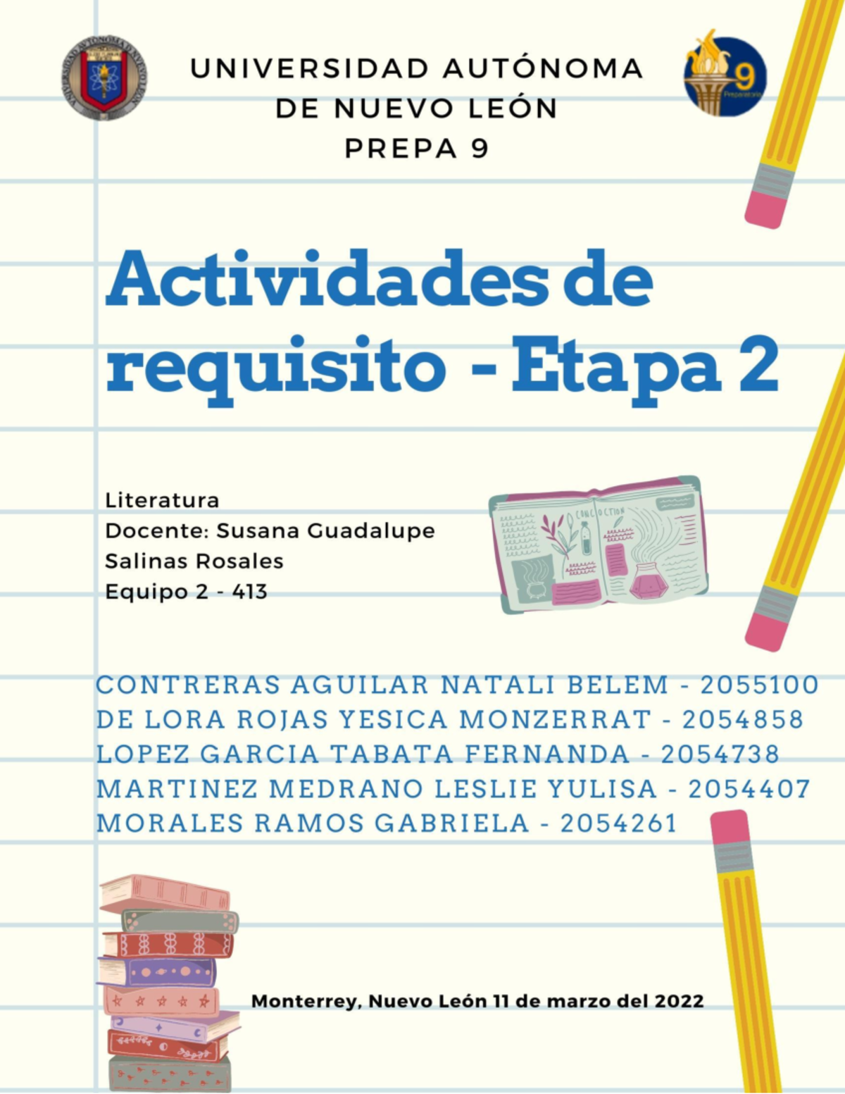 Equipo 2 EV2 Lit - evidencia de literatura - Actividades de requisito ...